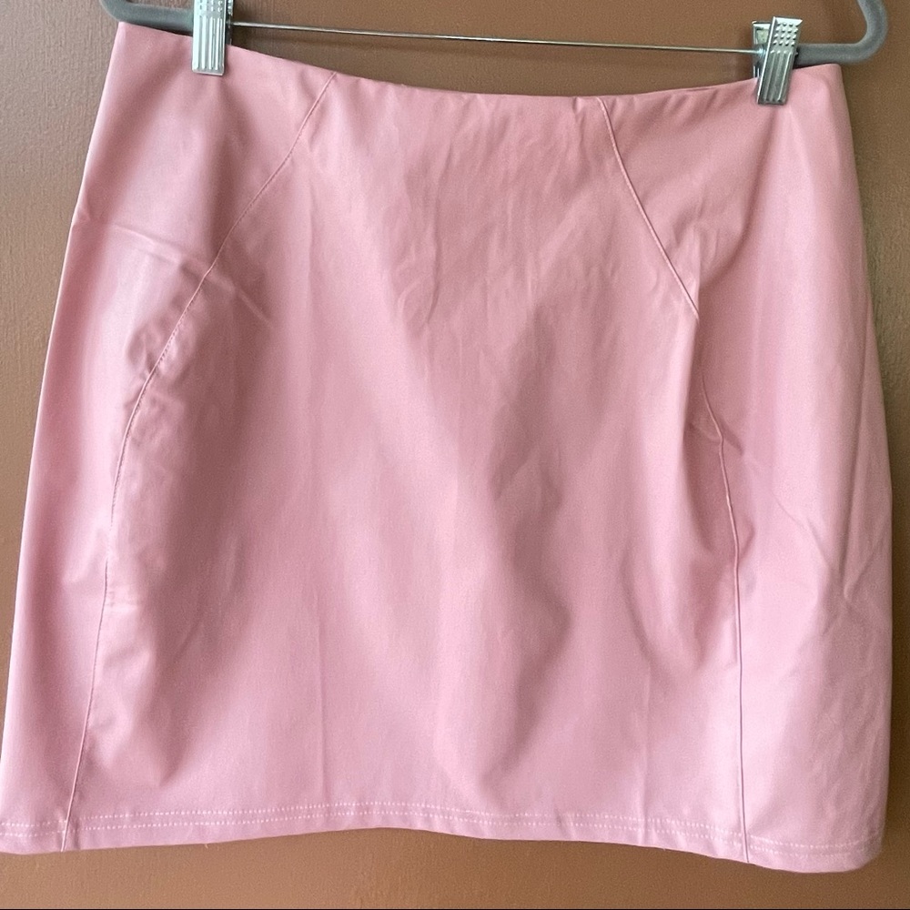 Pink Mini Skirt